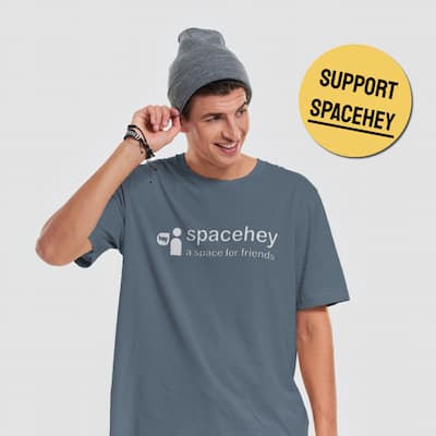 SpaceHey — a space for friends.